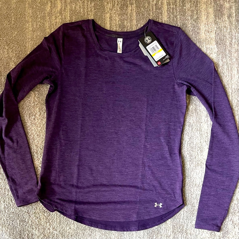 NWT Under Armour Top in Purple